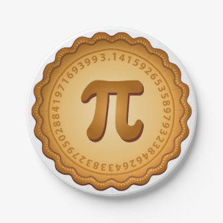 Pi Paper Plates for PIE