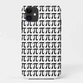 Pi Pattern Black iPhone 11 Case