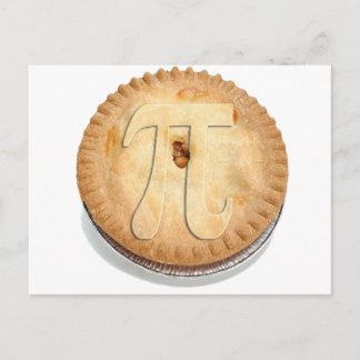PI PIE CRUST 3.14 POSTCARD
