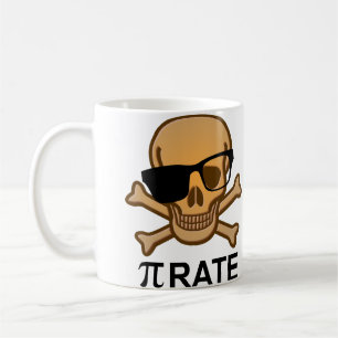 Pi Pirate Funny Math Geometry Mug Geek Nerd