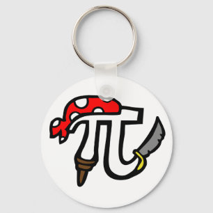 PI Pirate Keychain
