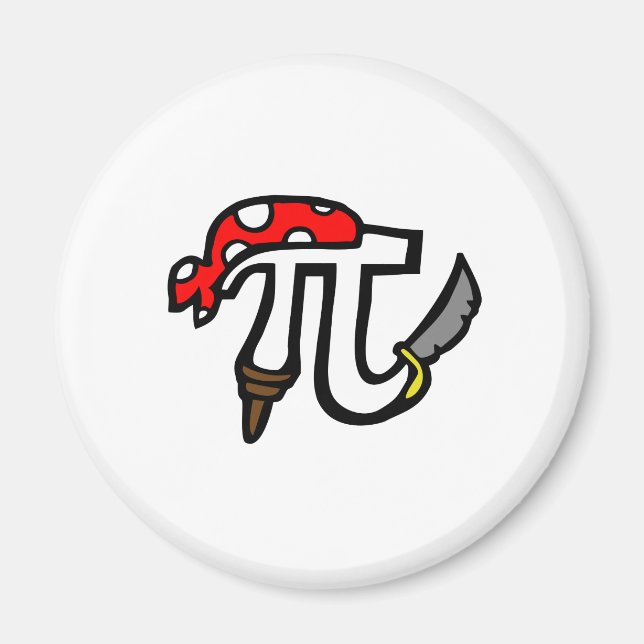 PI Pirate Magnet (Front)