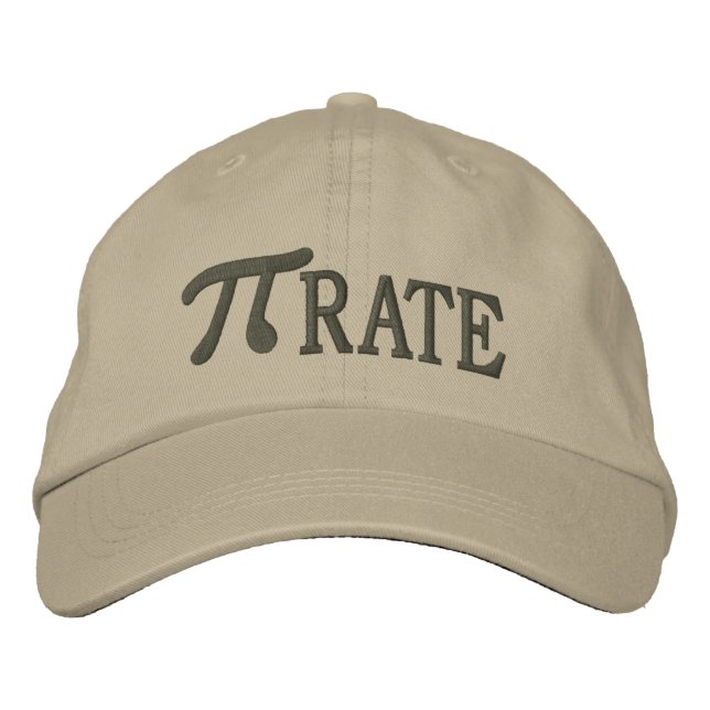 Pi... RATE Embroidered Hat (Front)