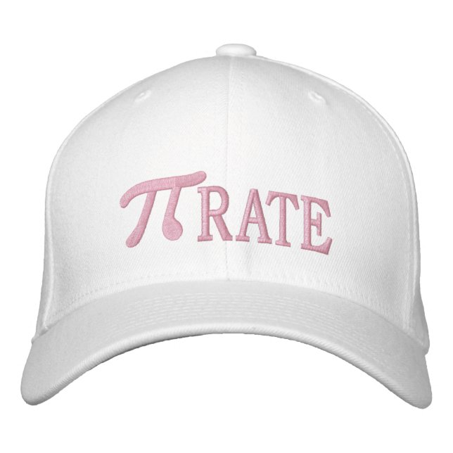 Pi... RATE Embroidered Hat (Front)
