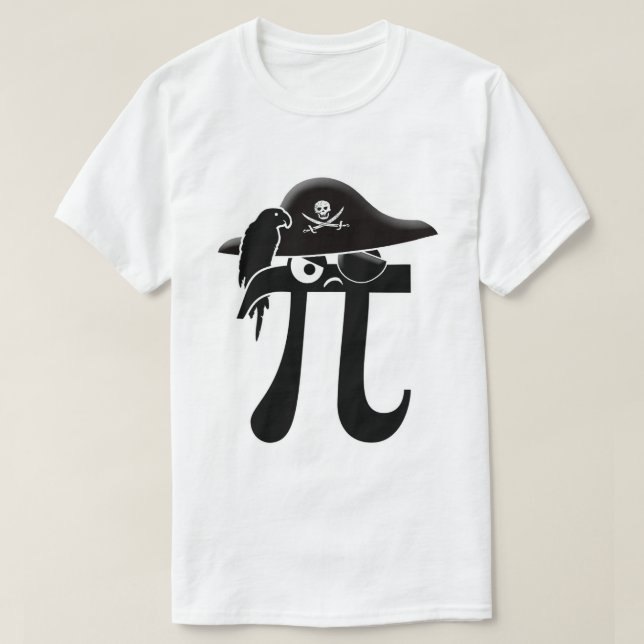 Pi-Rate T-Shirt (Design Front)