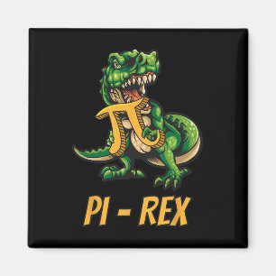 Pi-rex Tyrannosaurus Dinosaur Dino Pi-tag Mathemat Magnet