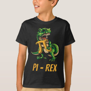 Pi-rex Tyrannosaurus Dinosaur Dino Pi-tag Mathemat T-Shirt
