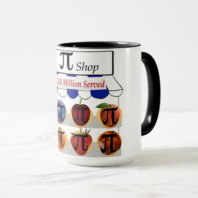 Pi Shop Mug (Front Right)