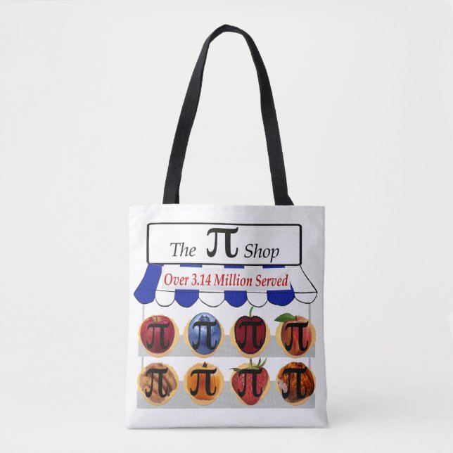 Pi Shop Tote Bag (Front)
