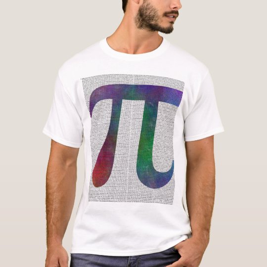 Pİ Symbol 14400 Digits T-Shirt