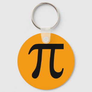 Pi Symbol Keychain