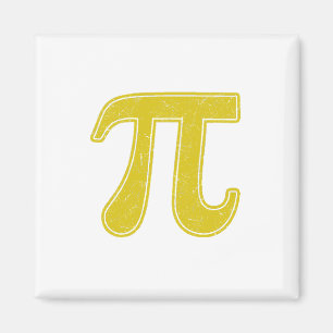 Pi symbol magnet