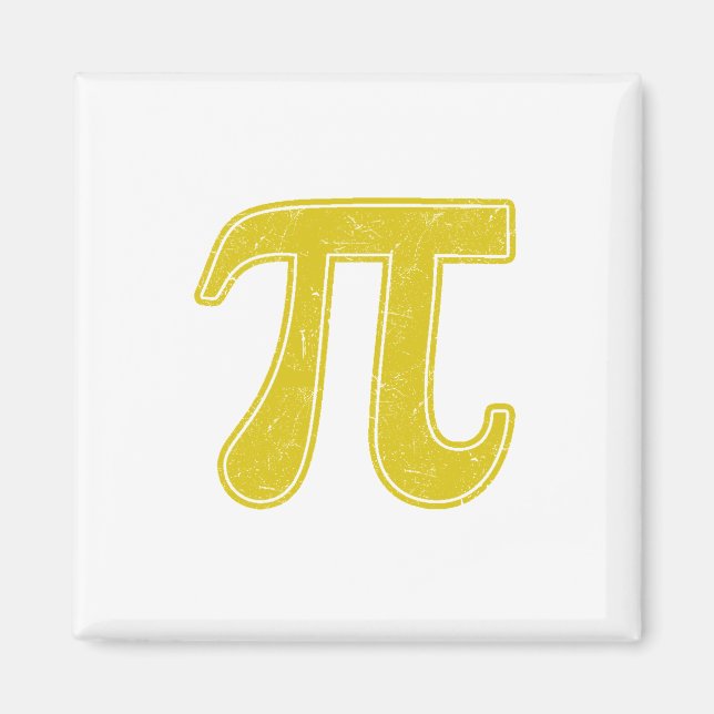 Pi symbol magnet (Front)
