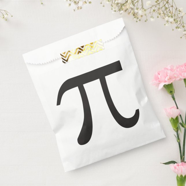 Pi Symbol Math Themed Party Supplies Favour Bags (Sealed)