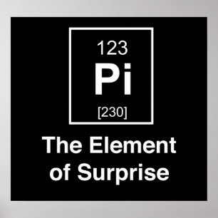 Pi The Element of Surprise Poster