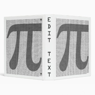 Pi to 10,000 Decimals Binder