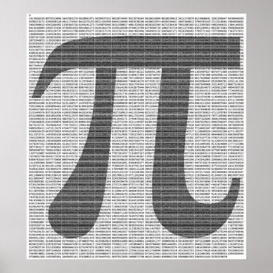 pi to 10000 digits poster print zazzleca