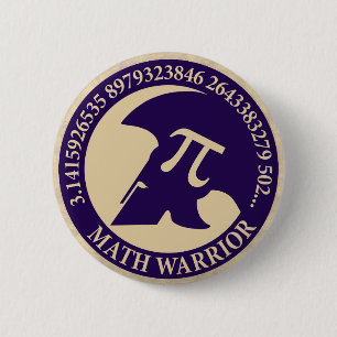 Pi Warrior 2 Inch Round Button