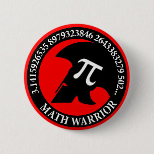 Pi Warrior 2 Inch Round Button