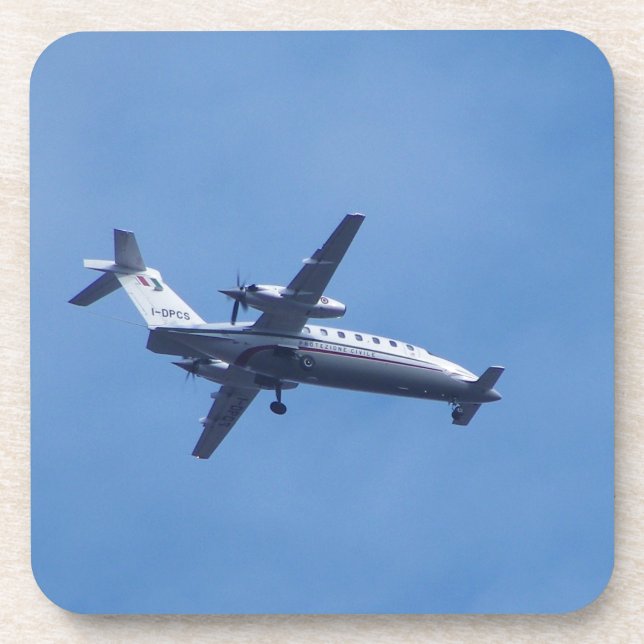 Piaggio P180 Aircraft Coaster (Front)