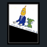 Pianist and Dog Art Deco Vintage Poster<br><div class="desc">Pianist and Dog Art Deco Vintage Poster pianist ,  dog ,  pianist and dog ,  dog playing piano ,  music festival ,  deco ,  retro images ,  vintage publicity campaign ,  nouveau ,  retro ,  vintage ,  vintage illustrations ,  vintagestore ,  vintage graphics</div>