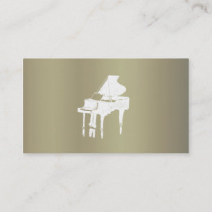 pianist business card