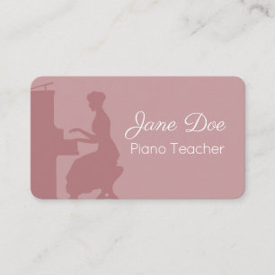 Pianist Business Card