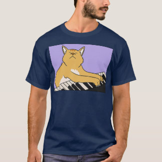 Pianist Cat T-Shirt