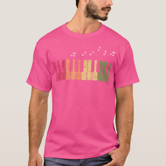 Pianist Classical Music Lover Keyboards Music Note T-Shirt