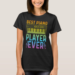 Pianist Keyboard Piano Player   Best Piano Player T-Shirt