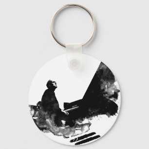 pianist keychain