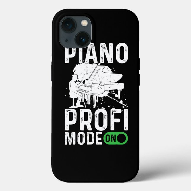 Pianist Piano Keyboardist Piano Profi Mode On Case-Mate iPhone Case (Back)