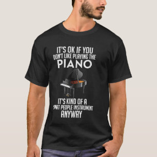 Pianist Piano Lover Player Keyboardist Gift Tee
