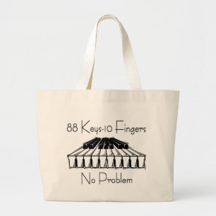 Pianist Tote bag