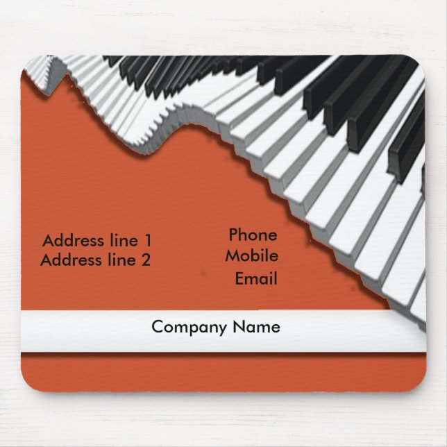 piano2 mouse pad (Front)