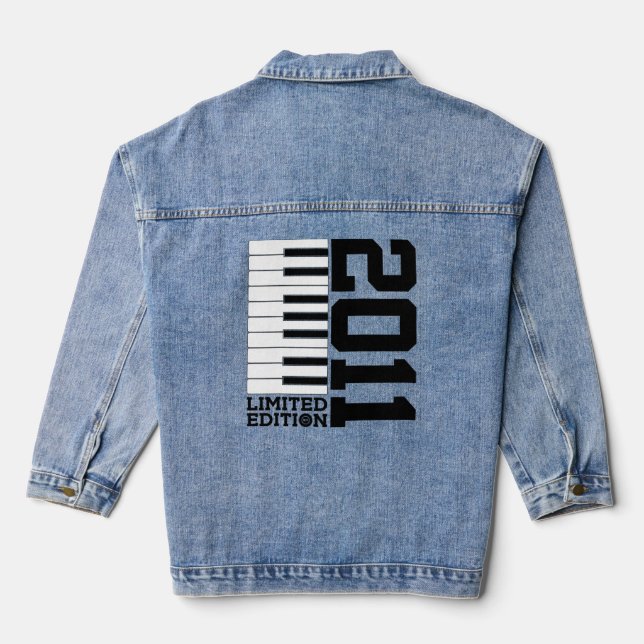 Piano 12Th Piano 2011 Denim Jacket (Back)