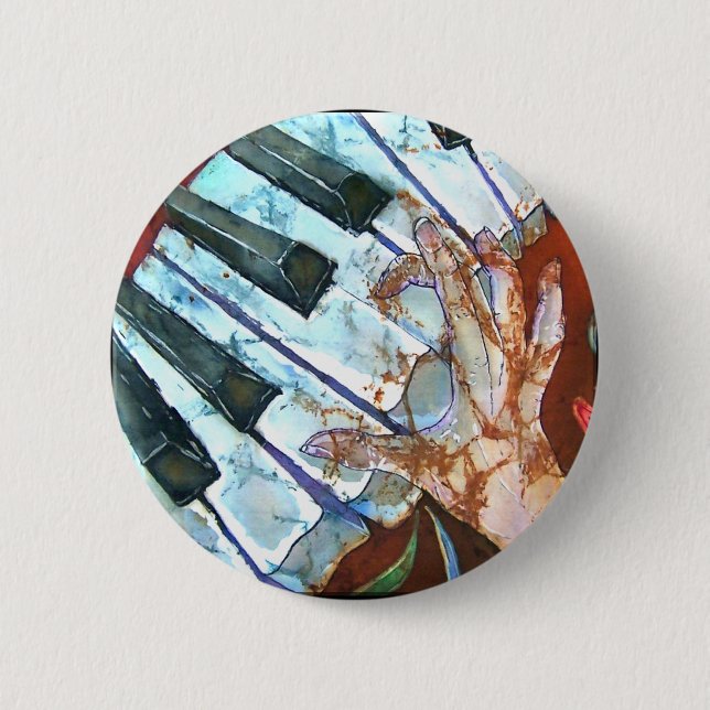 PIANO 2 INCH ROUND BUTTON (Front)