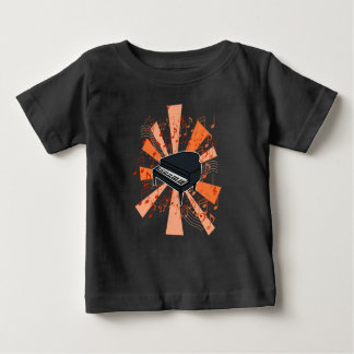 Piano and Music Baby T-Shirt