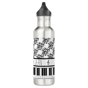 Piano and Music Notes 710 Ml Water Bottle
