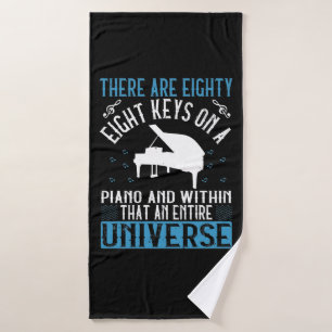 Piano - bath towel