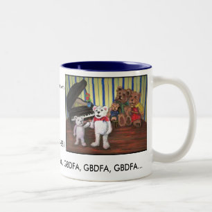 Piano Bears Mug for Piano Students