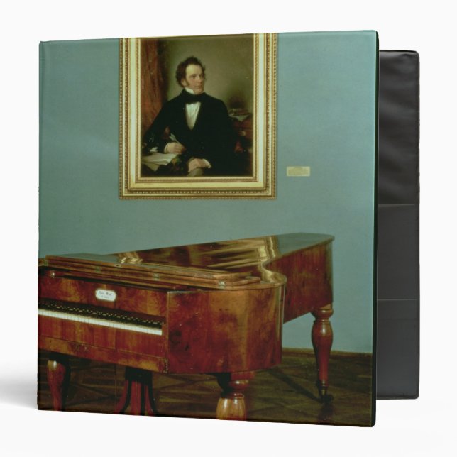 Piano belonging to Franz Peter Schubert Binder (Front/Inside)
