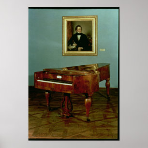 Piano belonging to Franz Peter Schubert Poster