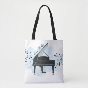 Piano Books Music Notes Sac fourre-tout