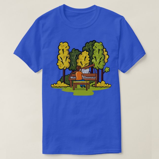 Piano Boy T-Shirt (Design Front)