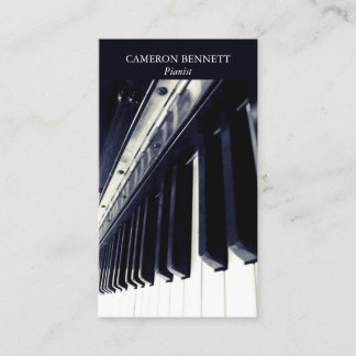 Piano Business Card