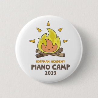 Piano Camp 2 Inch Round Button