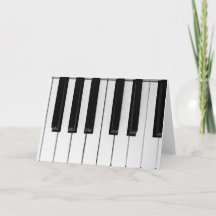 Piano card