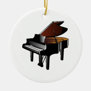 Piano Ceramic Ornament
