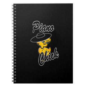 Piano Chick #4 Notebook